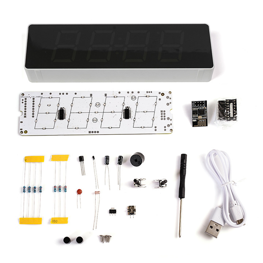 Esp8266 - ESP8266 IoT renkli WiFi saat kiti
