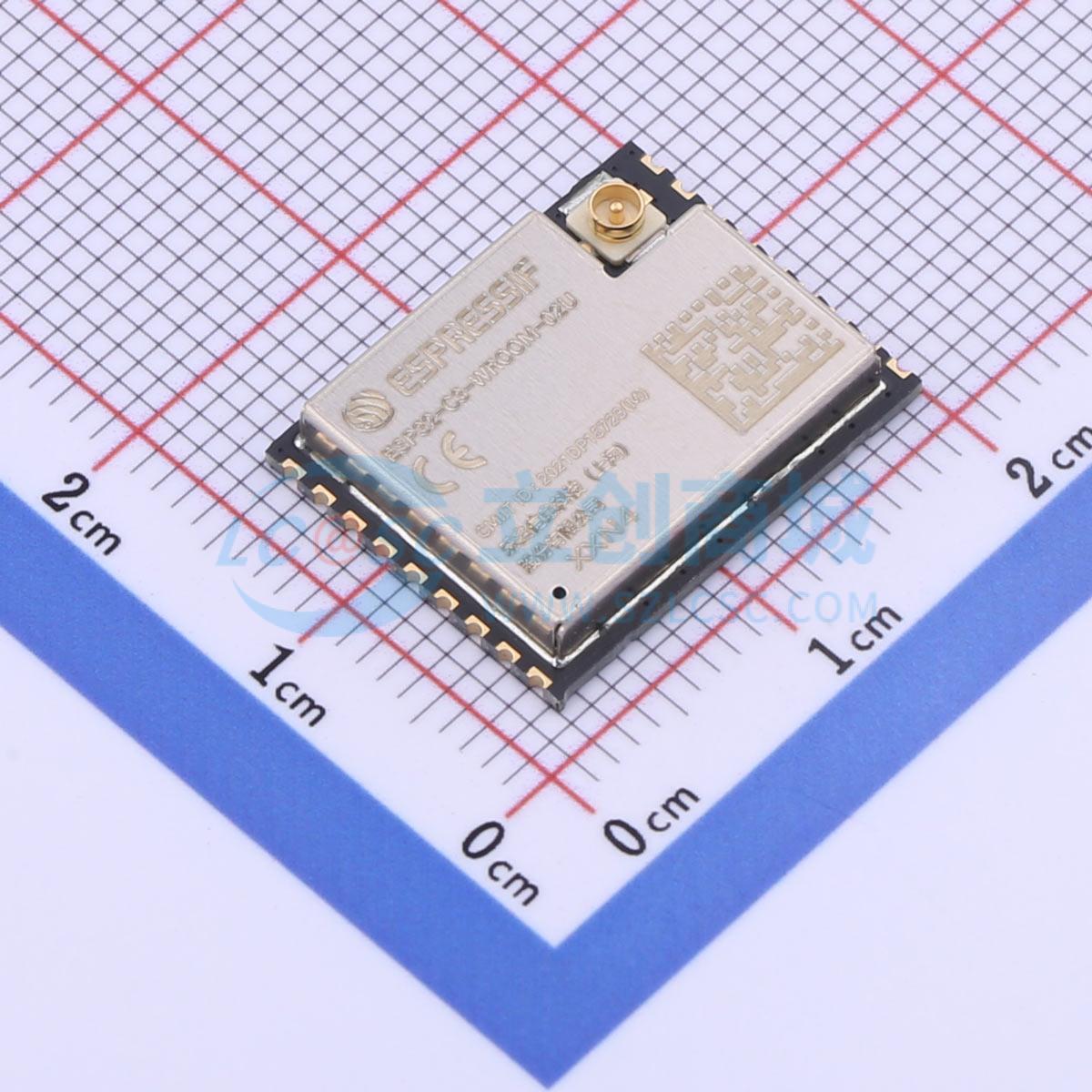 Esp32 C3 - 5 adet ESP32-C3-WROOM-02U-N4 SMD-19P ESP32-C3 Bluetooth5.0