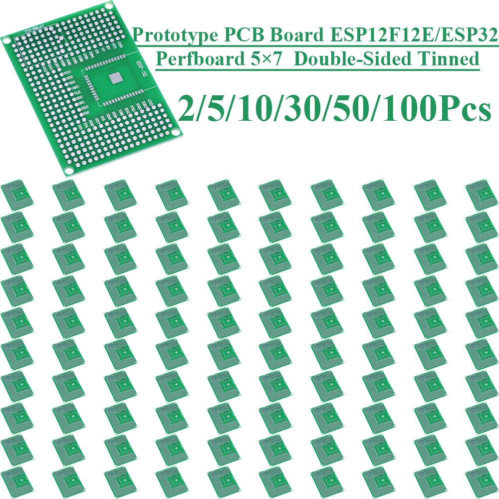 Esp8266 - 2 ~ 100 Adet 5X7 Çift
