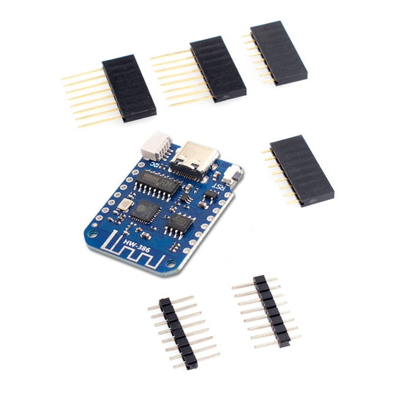 Type-C USB D1 Mini WiFi Gelişt - Esp8266 Nodemcu incelemesi ve fiyatı