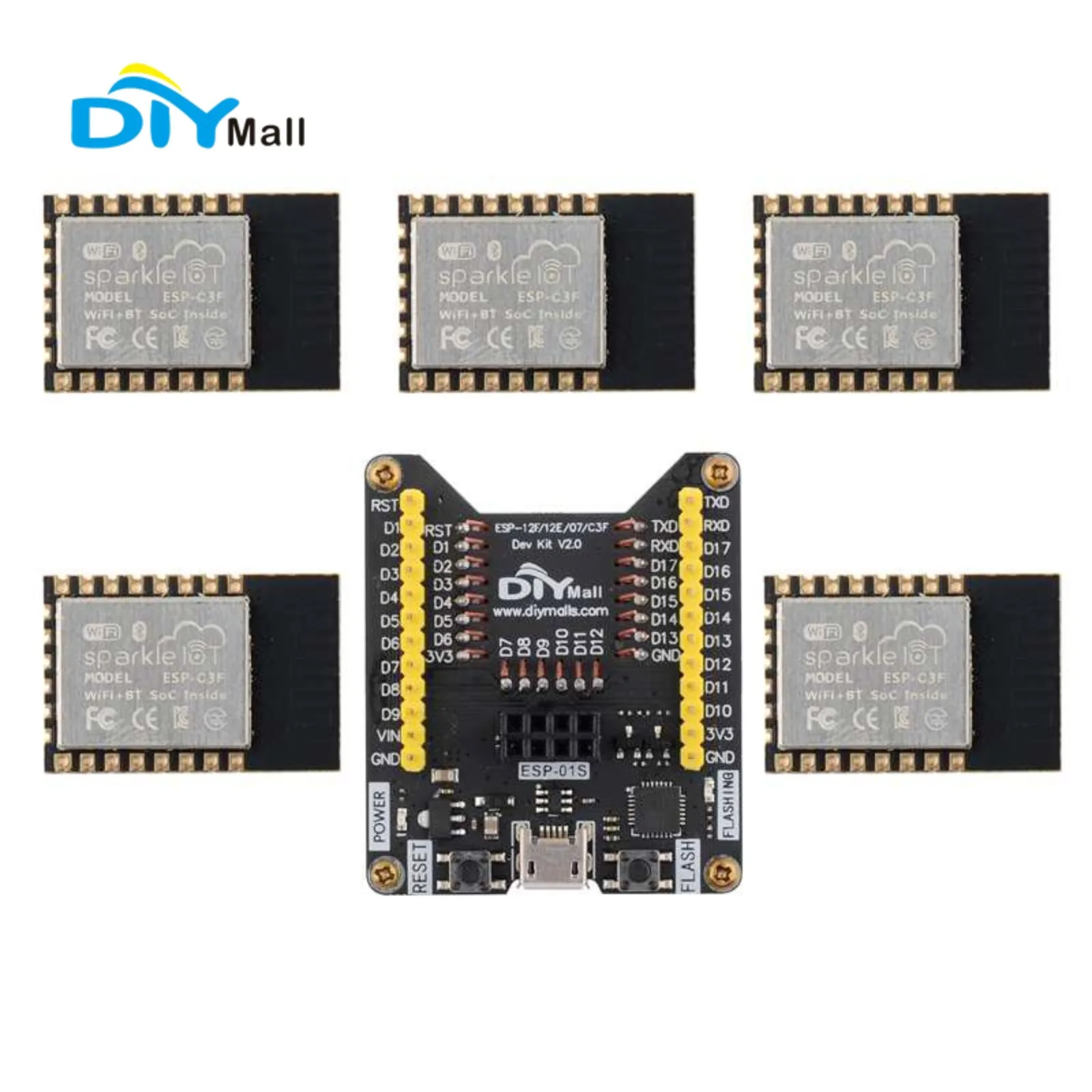 ESP32-C3F WiFi+BT Modülü 32-bi - Esp8266 incelemesi ve fiyatı