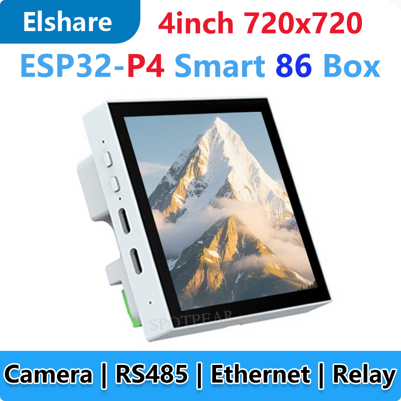 ESP32-P4 Akıllı 86 TV Kutusu G - Espressif Esp32 incelemesi ve fiyatı
