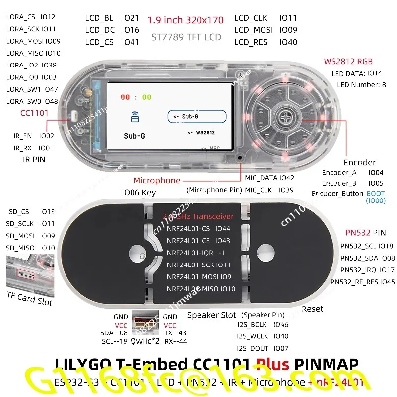 CC1101 ESP32-S3 Geliştirme Kar - Esp32 S3 incelemesi ve fiyatı