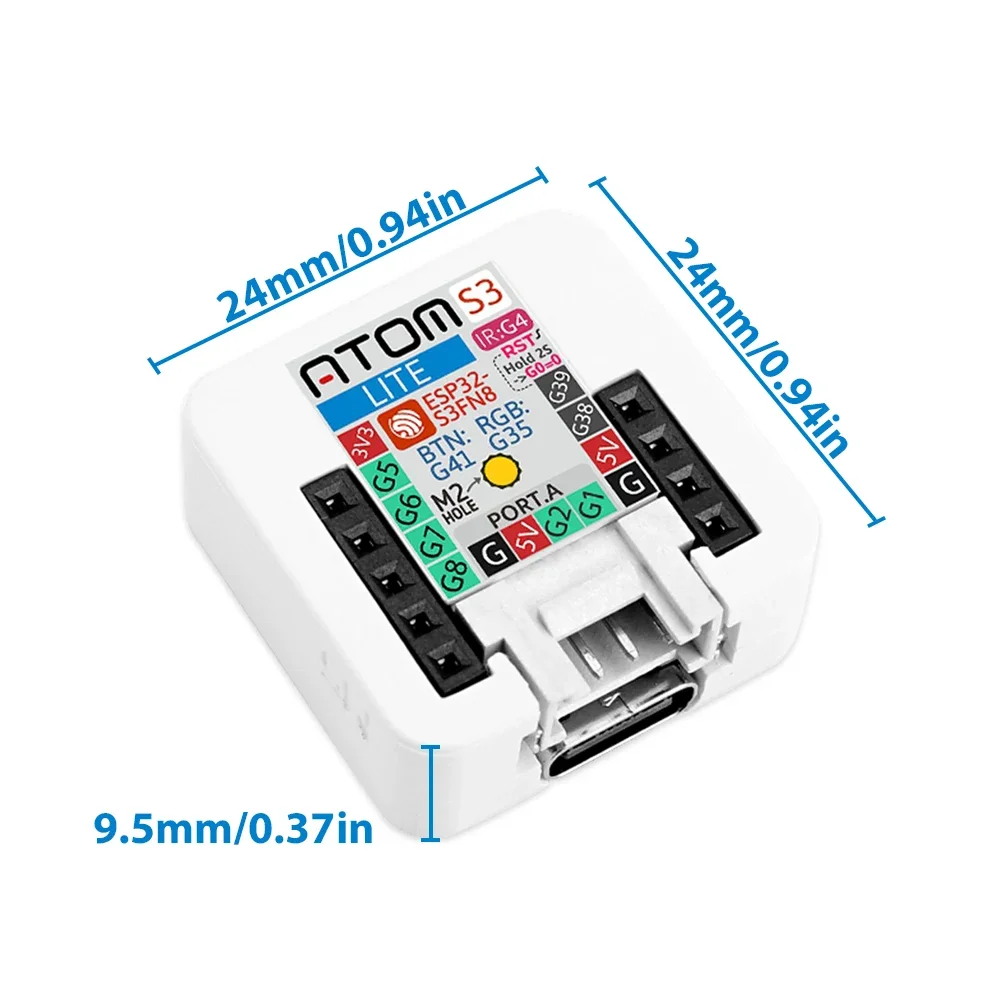 M5Stack AtomS3-Lite ESP32-S3 G - Espressif Esp32 incelemesi ve fiyatı