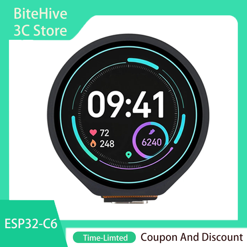Waveshare ESP32-C6 1,28 inç LC - Esp32 C6 incelemesi ve fiyatı