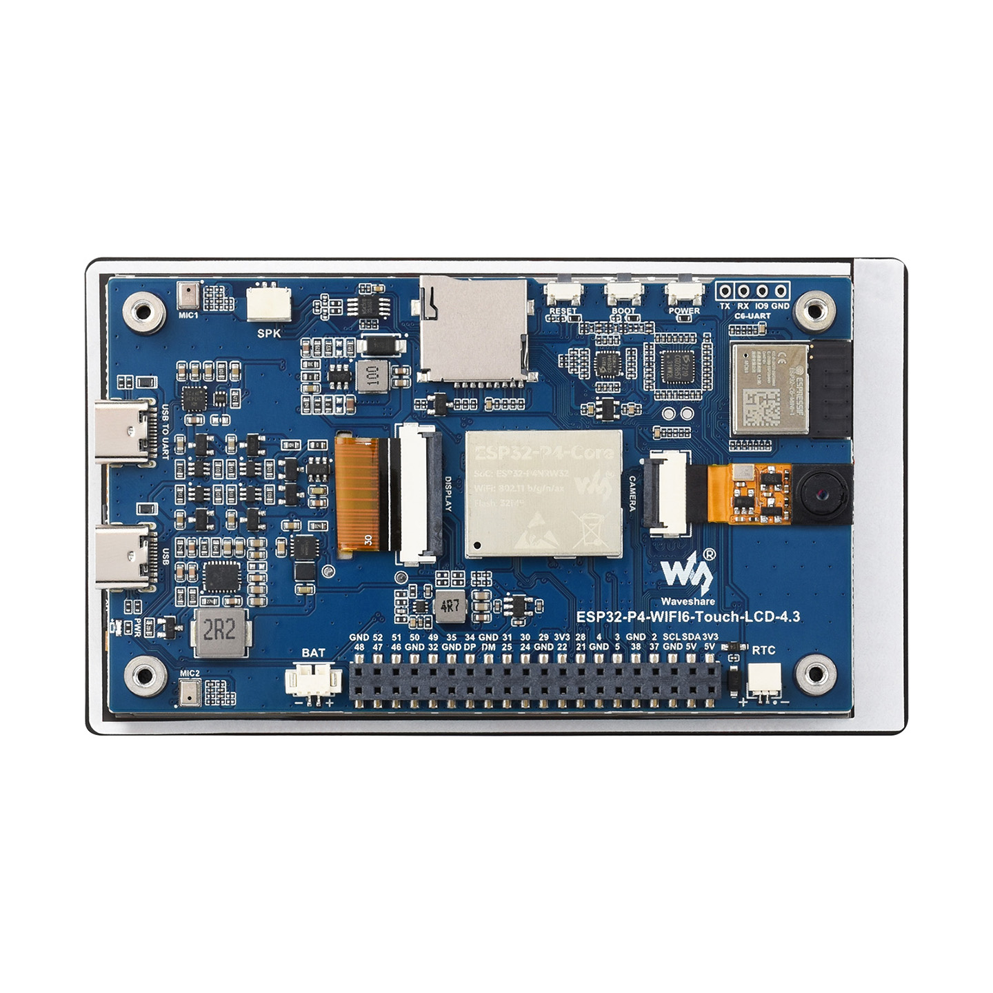 Waveshare ESP32-P4-WIFI6 4,3 i - Esp32 Development Board incelemesi ve fiyatı
